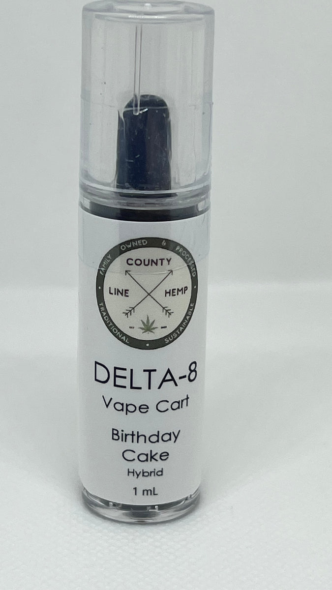 Delta 8 Vape Cartridges - 1mL High Potency (510 thread) County Line Hemp Delta 8 Vape Cartridges - 1mL High Potency (510 thread) County Line Hemp